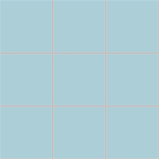 Arco Pool Blue 100x100mm Matt Finish Wall/Floor Tile (300x300mm sheet size)