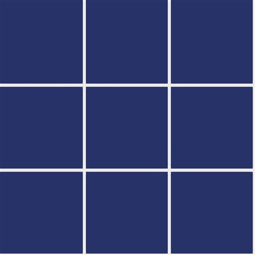 Arco Cobalt Blue 100x100mm Matt Finish Wall/Floor Tile (300x300mm sheet size)