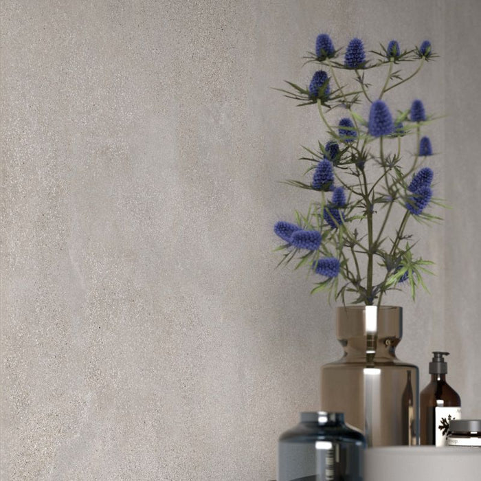 Blend Concrete Ash Grip 600x600mm Floor/Wall Tile (1.08m2 per box)