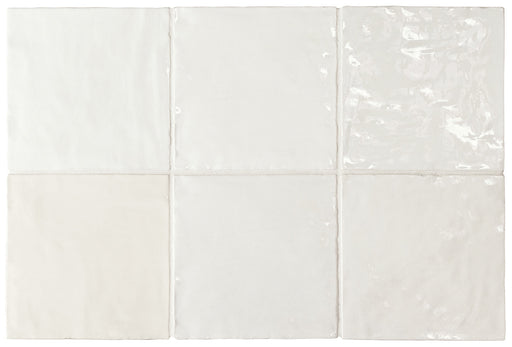 La Riviera Vert Gloss Wall Tile 132x132mm (1.00m2 box)