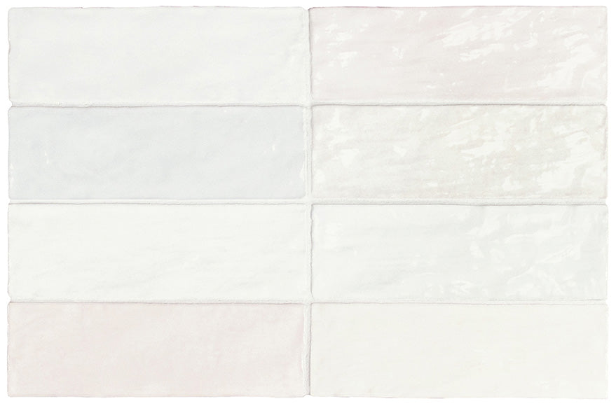 La Riviera Melange Gloss Wall Tile 65x200mm (0.50m2 box)