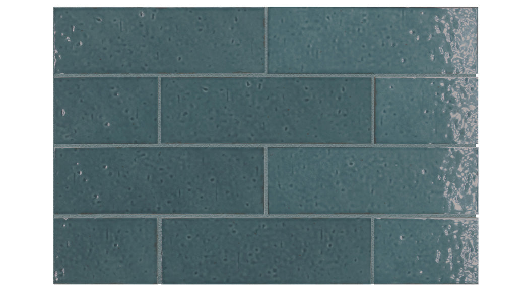 Kalma Deep Blue Gloss Wall Tile 60x186mm (0.424m2 box)