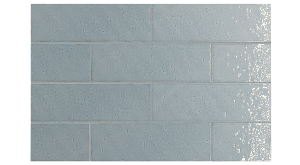 Kalma Powder Blue Gloss Wall Tile 60x186mm (0.424m2 box)