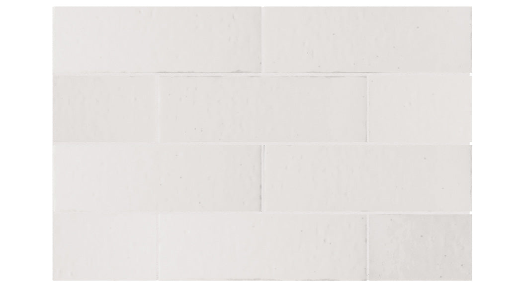 Kalma White Matt Floor/Wall Tile 60x186mm (0.424m2 box)