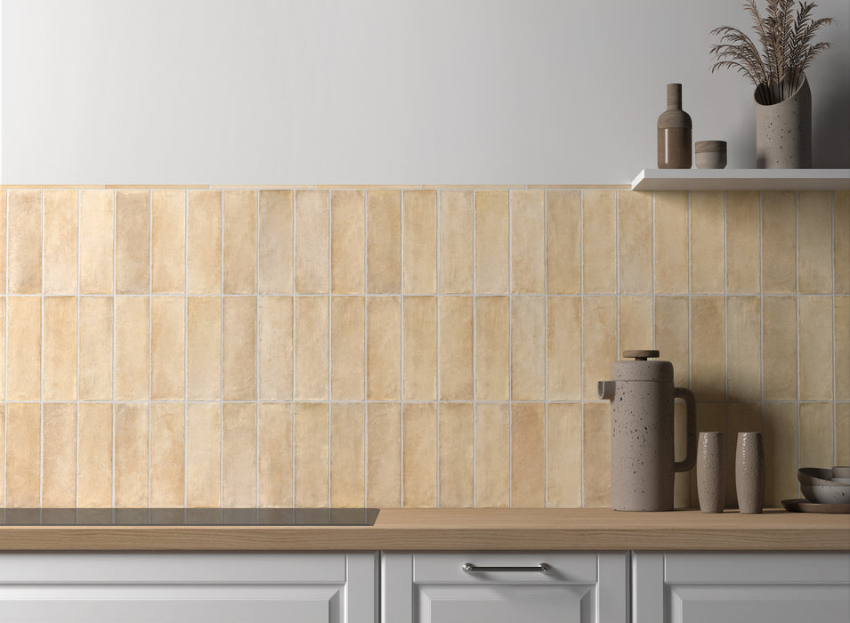 Sabbia Arena 65x200mm Matt Wall Tile (0.5m2 box)