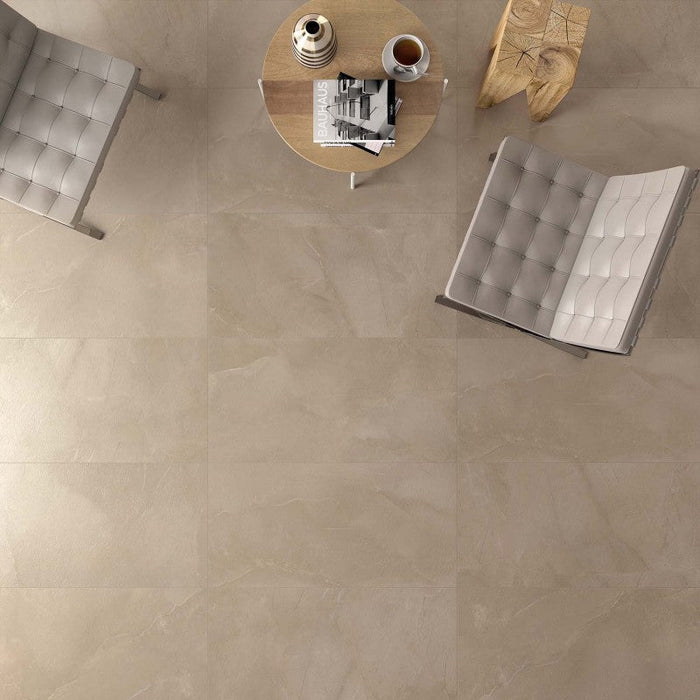 Sensi Classic Sahara Cream Polished 600x1200mm Floor/Wall Tile (1.44m2 per box)