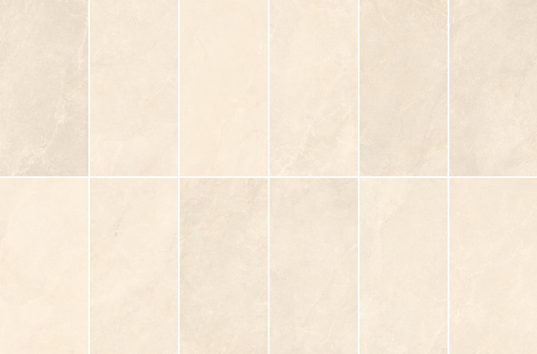 Noble Stone Beige 600x1200mm Matt Floor/Wall Tile (1.44m2 per box)