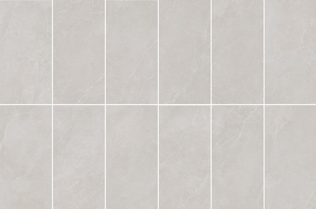 Noble Stone Grey 600x1200mm Matt Floor/Wall Tile (1.44m2 per box)