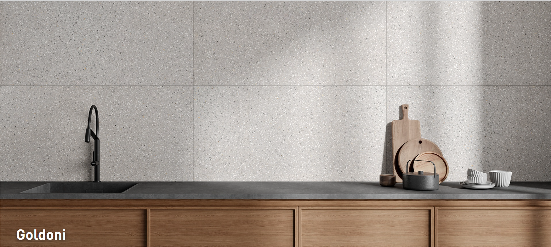 Goldoni Grigio 600x600mm Matt Floor/Wall Tile (1.44m2 box) — Jules Baxter