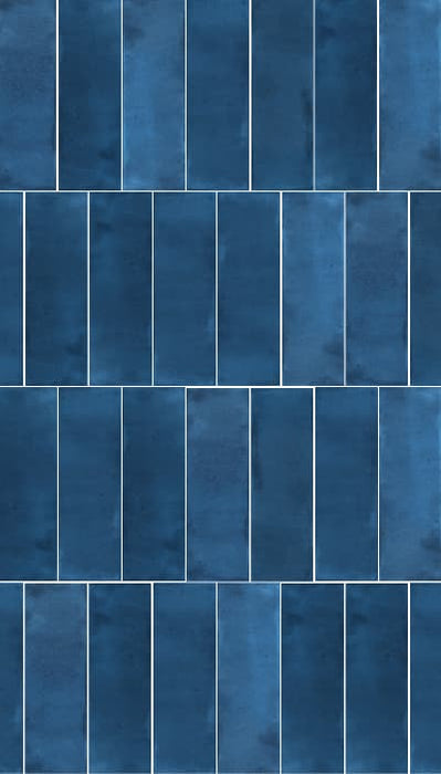 Small Navy 65x200mm Gloss Wall Tile (0.50m2 box)