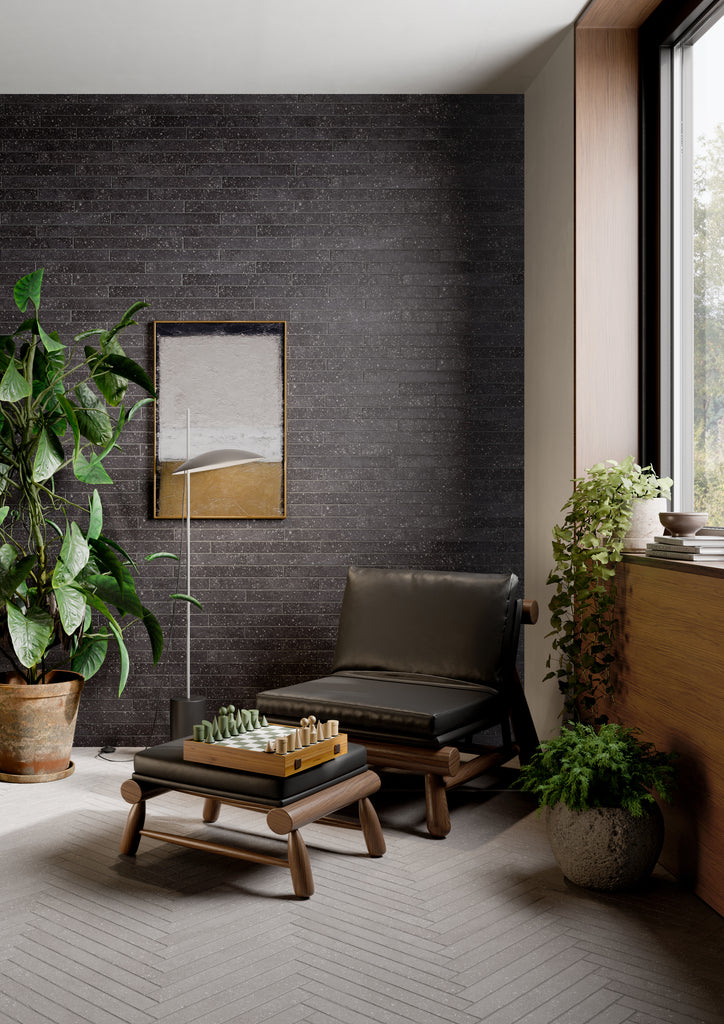 Mixture Anthracite 45x450mm Wall/Floor Tile (0.74m2 box)