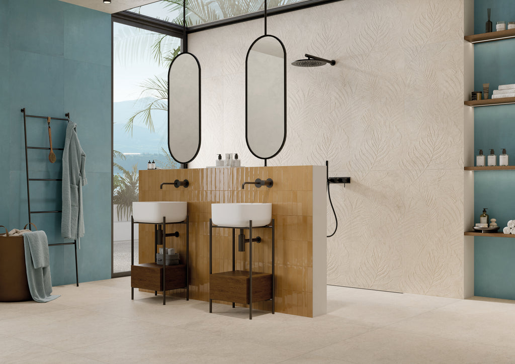 Lutezia Ivory 300x600mm Matt Floor/Wall Tile(1.26m2 box)