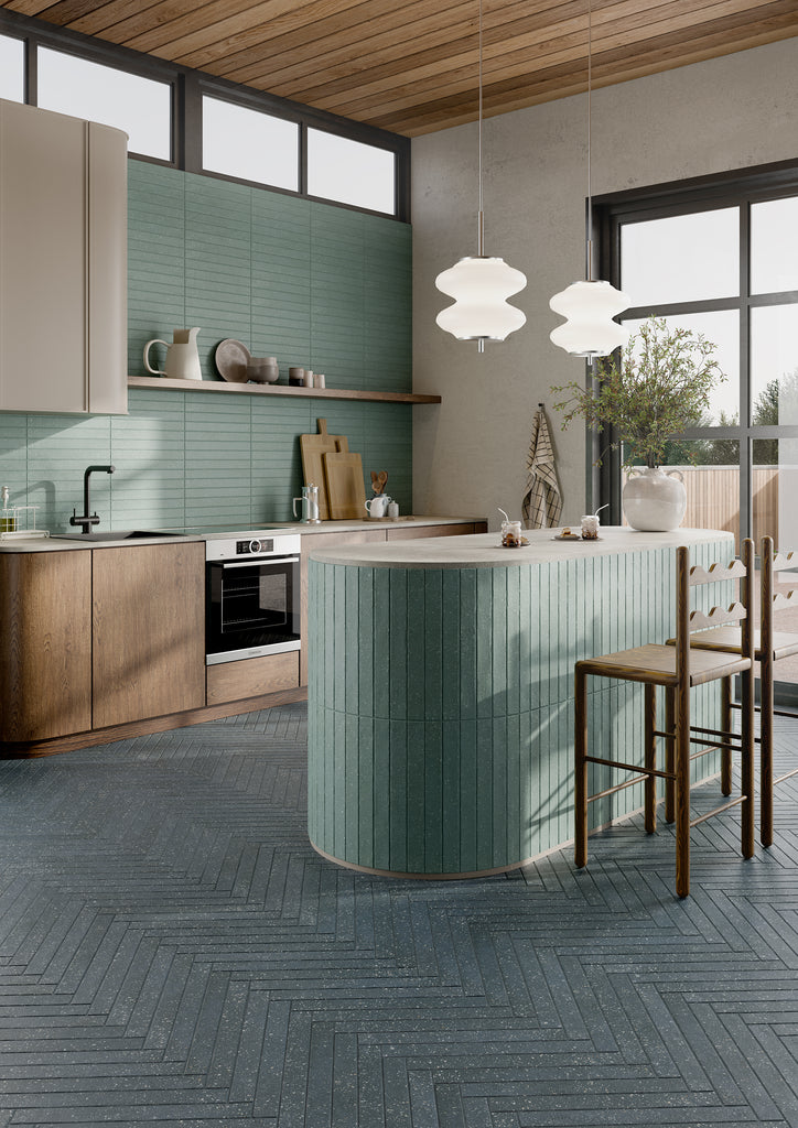 Mixture Natural Green 45x450mm Wall/Floor Tile (0.74m2 box)