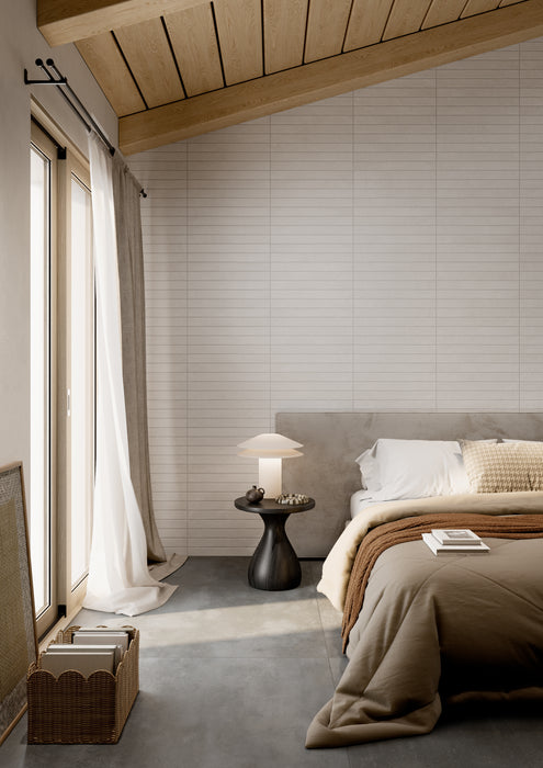 Mixture White 45x450mm Wall/Floor Tile (0.74m2 box)