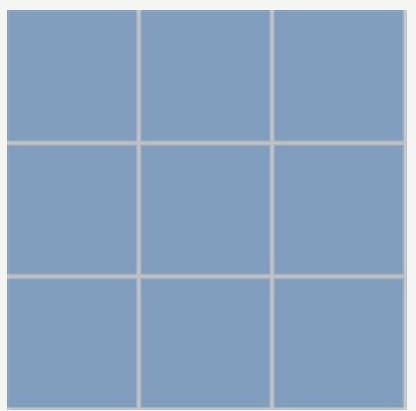 Arco Cool Blue 100x100mm (300x300mm sheet) Gloss (1m2 box)
