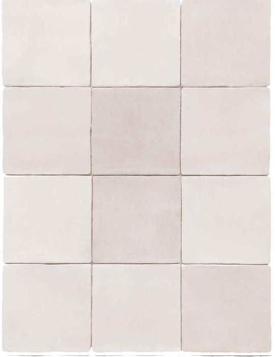 Crafted Blanco 130x130mm Gloss Wall Tile (1.014m2 box)