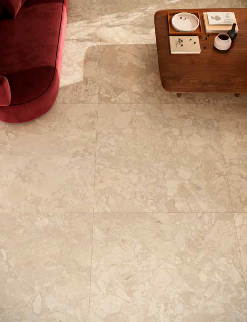 Arkigem Cappuccino 600x600mm Matt Floor/Wall Tile (1.44m² per Box)
