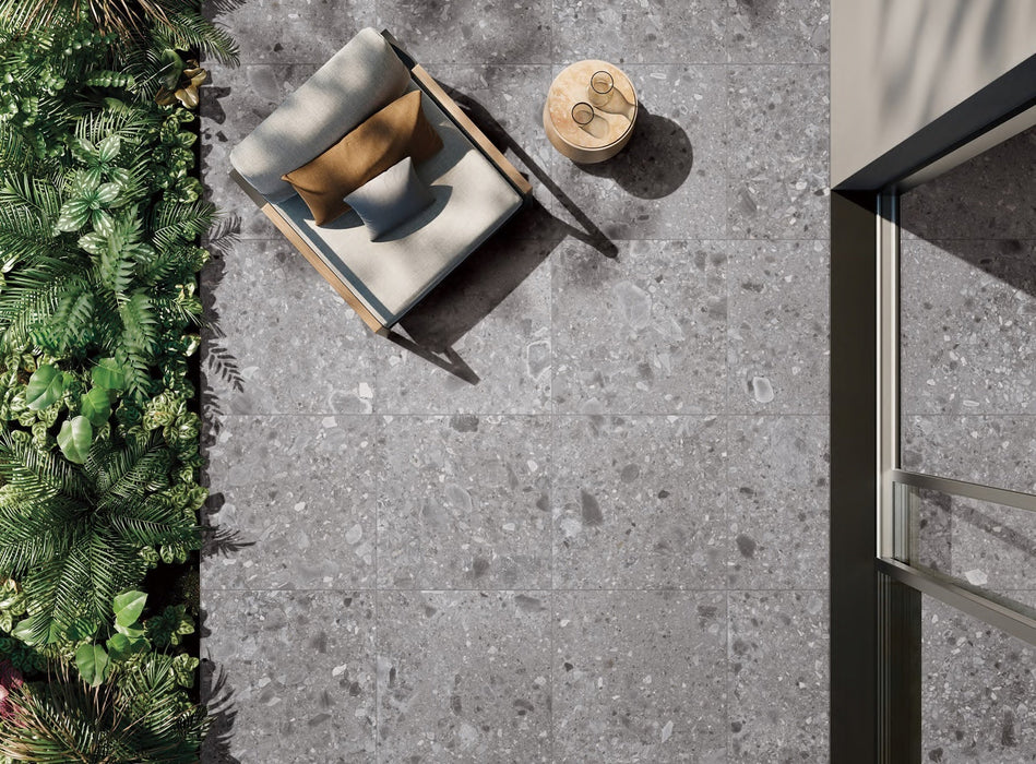 Stone Ceppo Dark 600x600 In/Out Floor/Wall Tile (1.44m2 per box)
