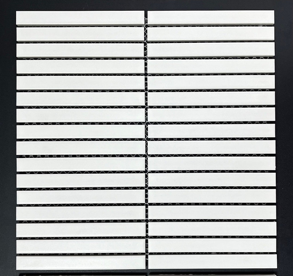 Dreamy Fingers White 297x297mm Matte Wall Mosaic (1.76m2 per box)