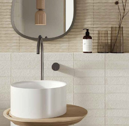 Fired Brick Bianco 60x240mm Matte Floor/Wall Tile  (0.6912m2 Per Box)