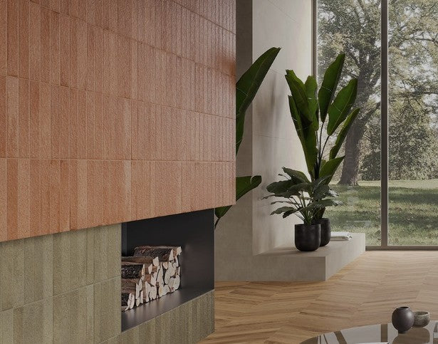 Fired Brick Rosso 60x240mm Matte Floor/Wall Tile  (0.6912m2 Per Box)