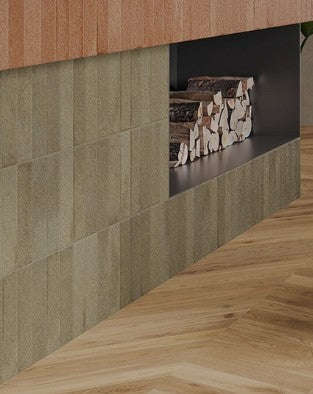 Fired Brick Verde 60x240mm Matte Floor/Wall Tile  (0.6912m2 Per Box)