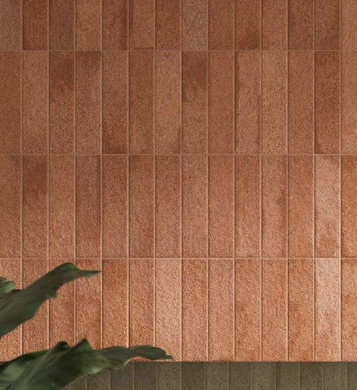 Fired Brick Rosso 60x240mm Matte Floor/Wall Tile  (0.6912m2 Per Box)