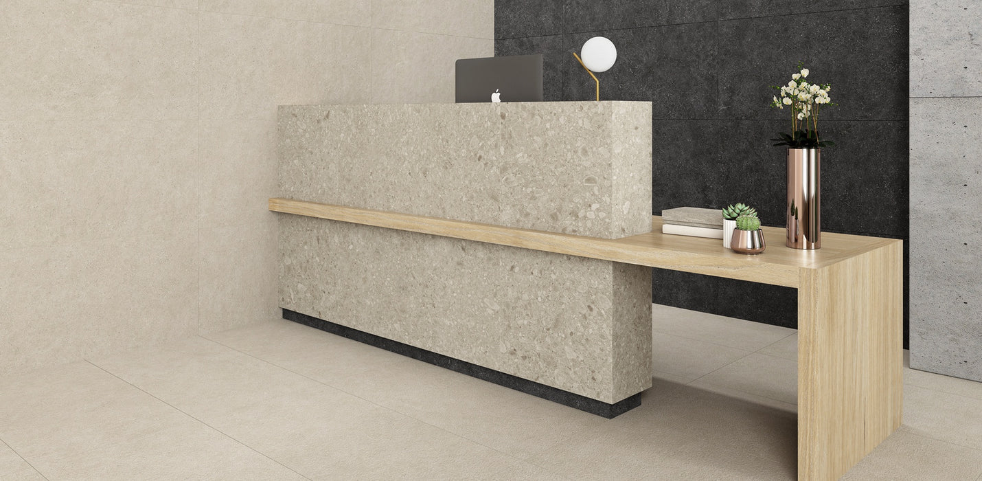 Flodsten Artic Matt 600x600mm Floor Tile (1.44m2 per box)