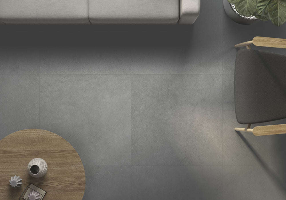 Gravel Shadow 600x600mm Matte Floor/Wall Tile (1.44m2 box)
