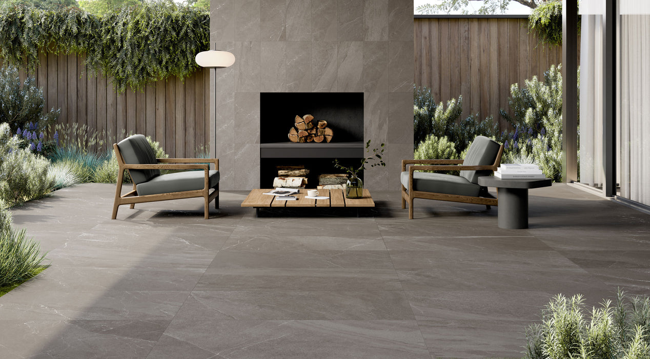 Angers Olive 600x1200mm Grip Floor Tile (1.44m2 per box) - $95.35m2
