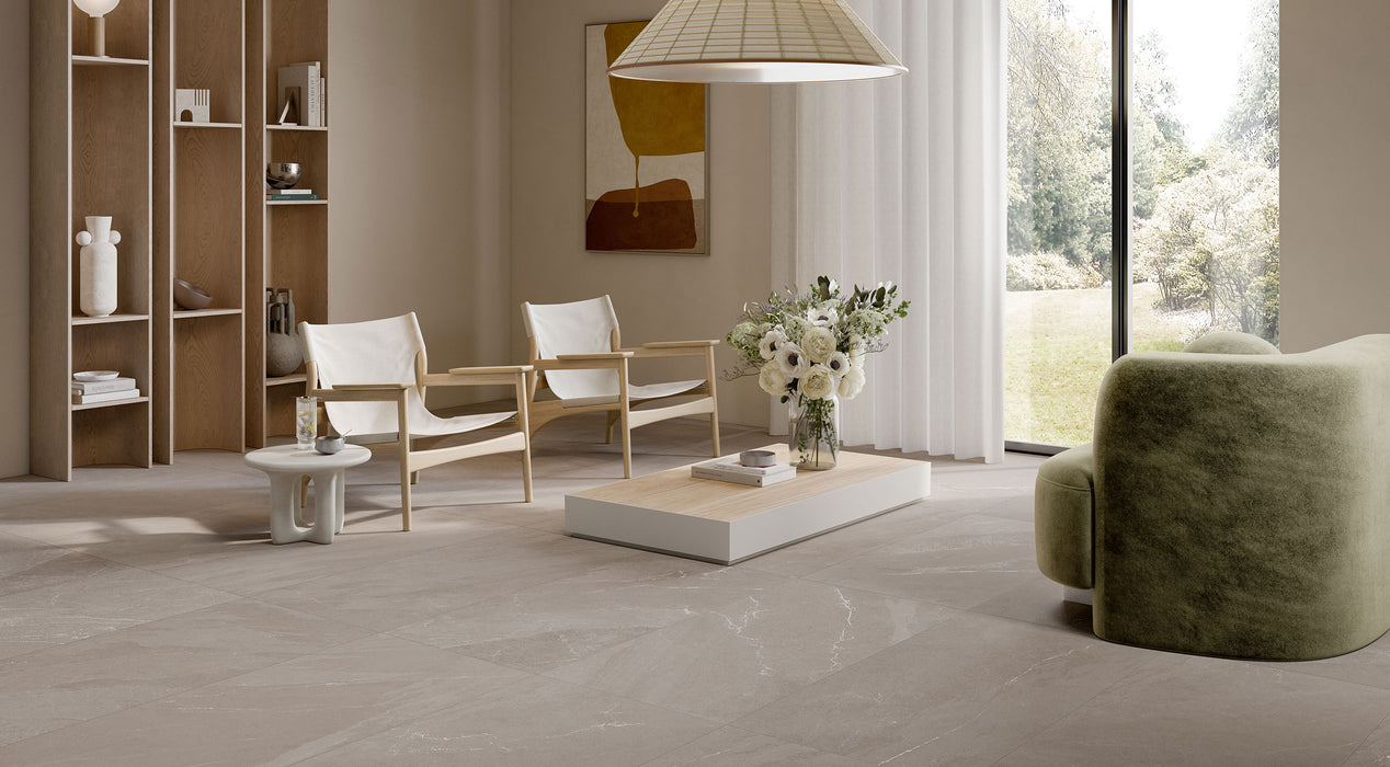 Angers Taupe 600x1200mm Grip Floor Tile (1.44m2 per box) - $95.35m2