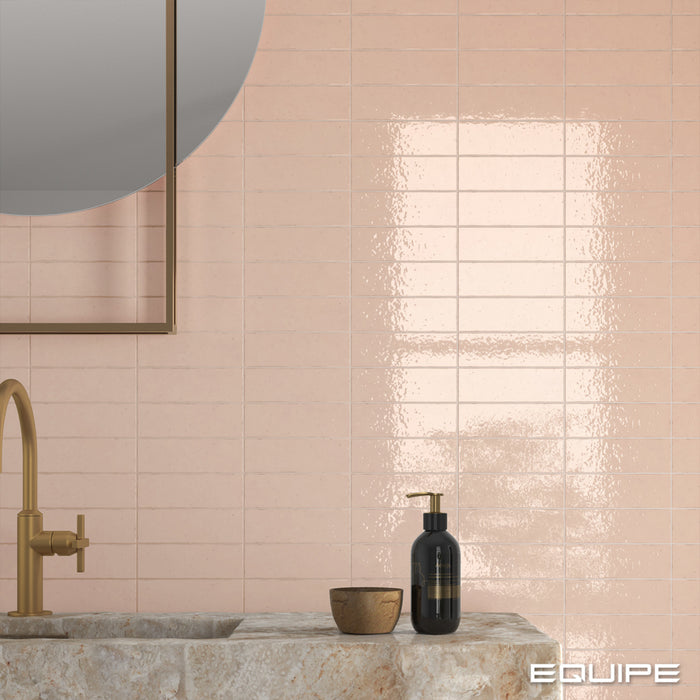 Kalma Rose Gloss Wall Tile 60x186mm (0.424m2 box)