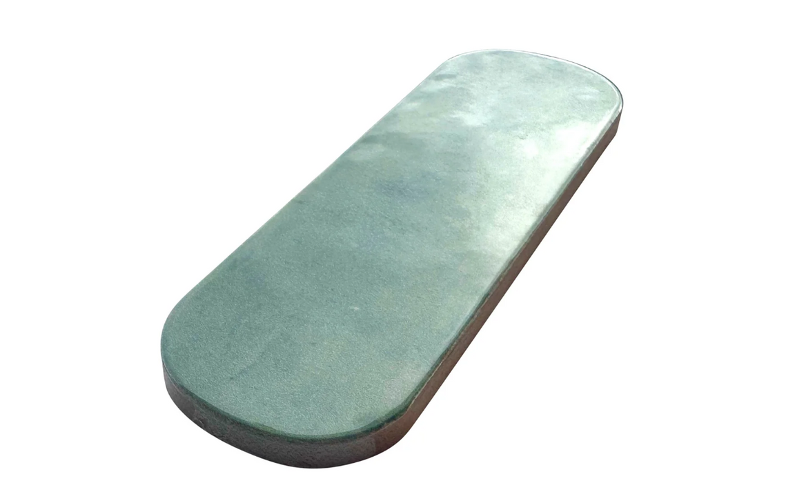 Kali Oval Green Gloss 52x160mm (0.70m2 box) Wall Tile