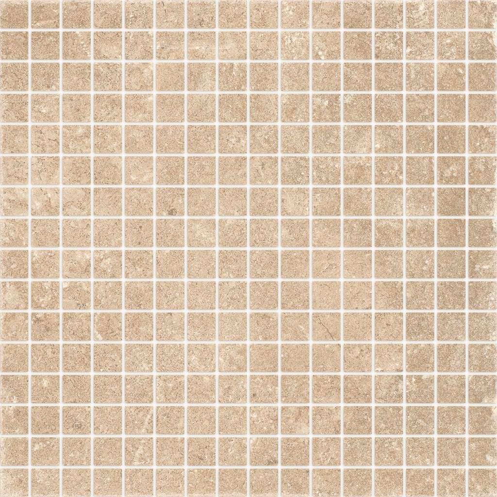 Chianca Carparo Brown 300x300mm Spaccatella Mosaic Tile (0.54m2 per box)