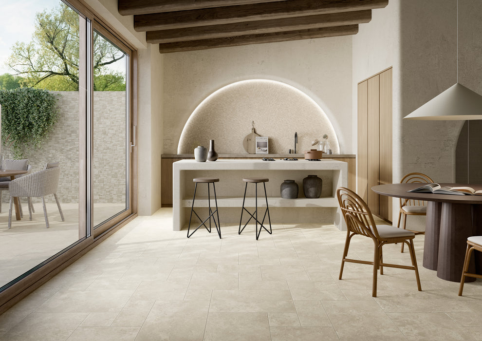 Chianca Ostuni Bianco 1000x1000mm Grip Floor Tile (2.0m2 per box)