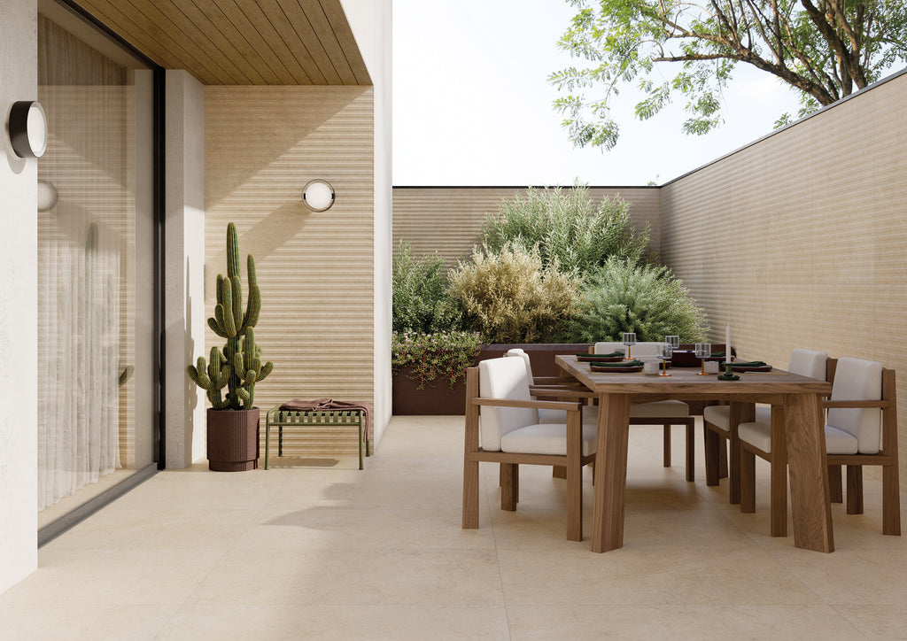 Lutezia Beige 600x600mm Grip Floor/Wall Tile(1.08m2 box)