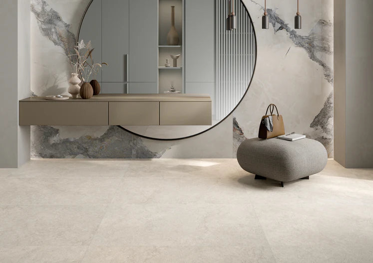 Lutezia Grey 600x600mm Grip Floor/Wall Tile(1.08m2 box)