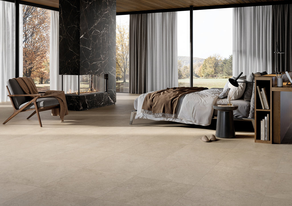 Lutezia Taupe 600x600mm Matt Floor/Wall Tile(1.08m2 box)