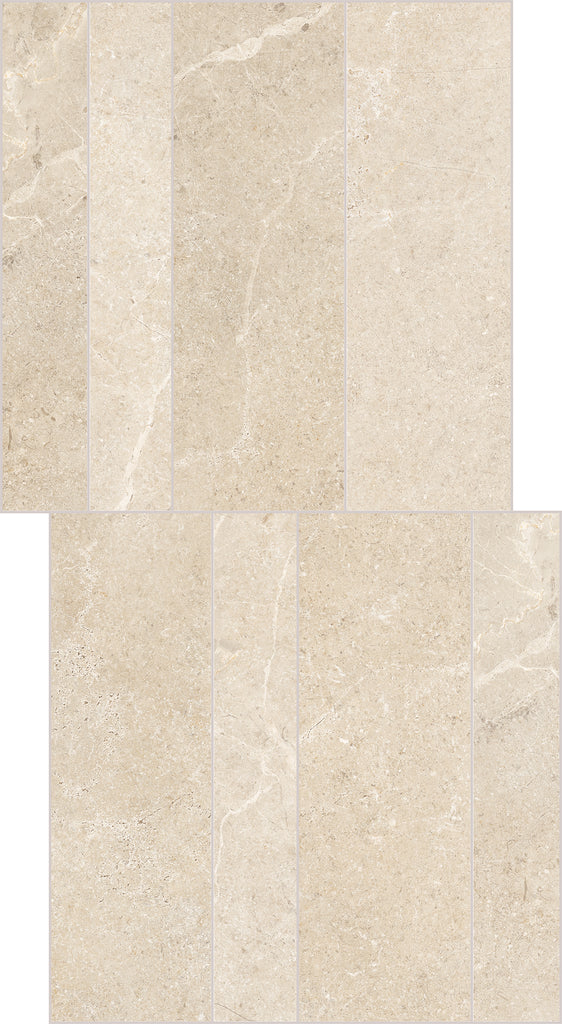 Noble Stone Muretto Beige 300x600mm Matt Wall Tile (1.08m2 per box)