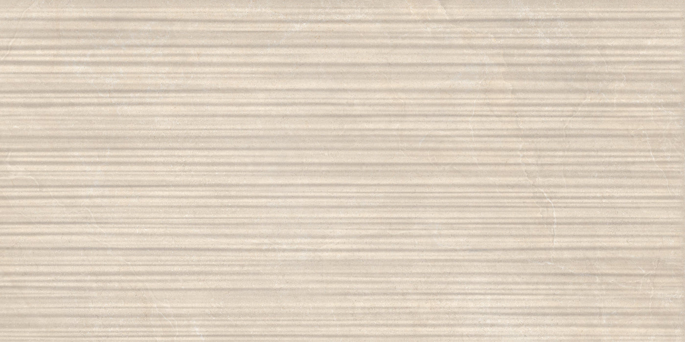 Noble Stone 3D Stripes Beige 600x1200mm Wall Tile (1.44m2 per box)