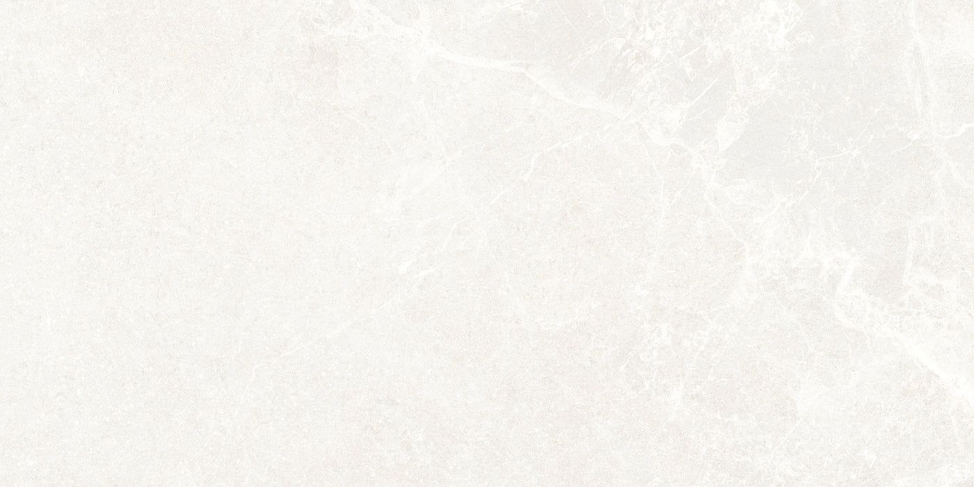 Noble Stone White 300x600mm Matt Floor/Wall Tile (1.26m2 per box)