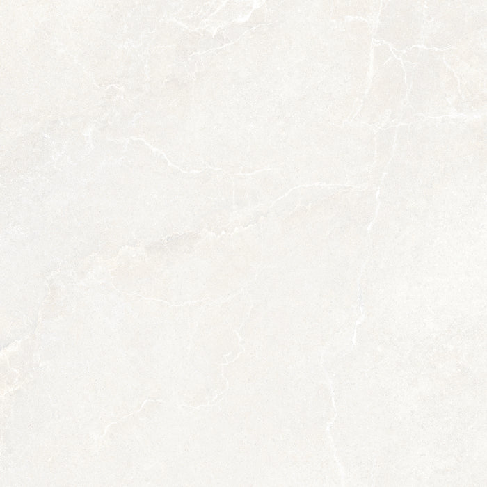Noble Stone White 600x600mm Matt Floor/Wall Tile (1.08m2 per box)