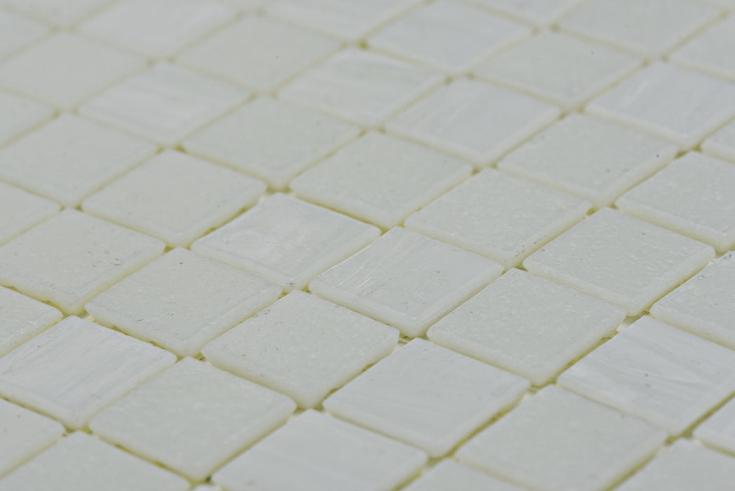 Villa Noumea 20x20mm (300x300mm sheet size) Glass Mosaic Pool Tile (Box contains 11 sheets or 1m2)