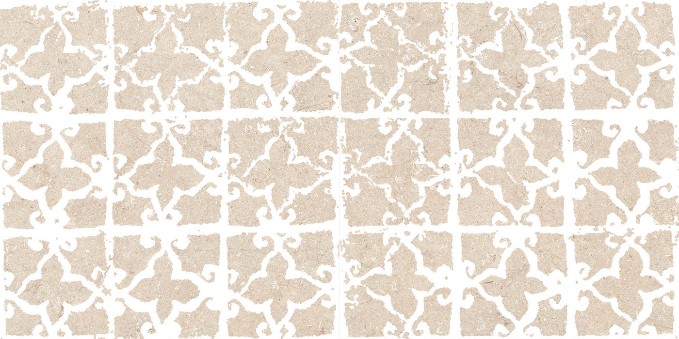 Poetry Stone Stamp Beige Matte 600x1200mm Floor/Wall Tile (1.44m2 per box)