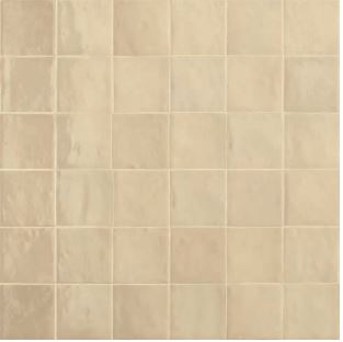 Medley Beige 100x100mm Gloss Wall Tile (0.54m2 per box)