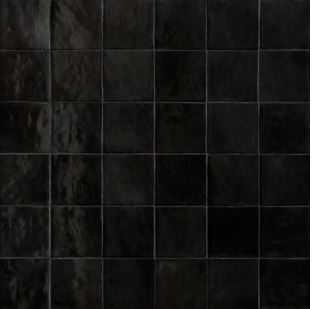 Medley Nero 100x100mm Gloss Wall Tile (0.54m2 per box)