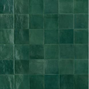 Medley Teal 100x100mm Gloss Wall Tile (0.54m2 per box)