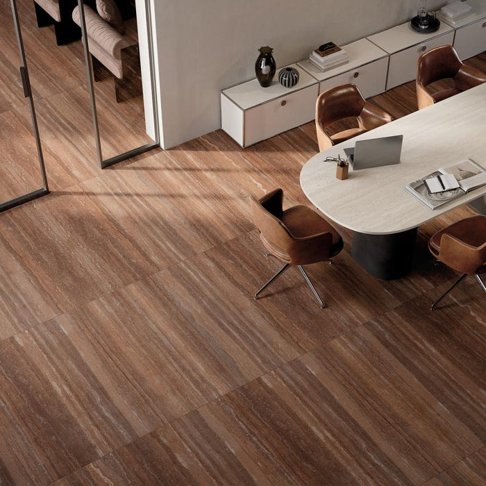 Sensi Roma Red Matt 600x1200mm Floor/Wall Tile (1.44m2 per box)