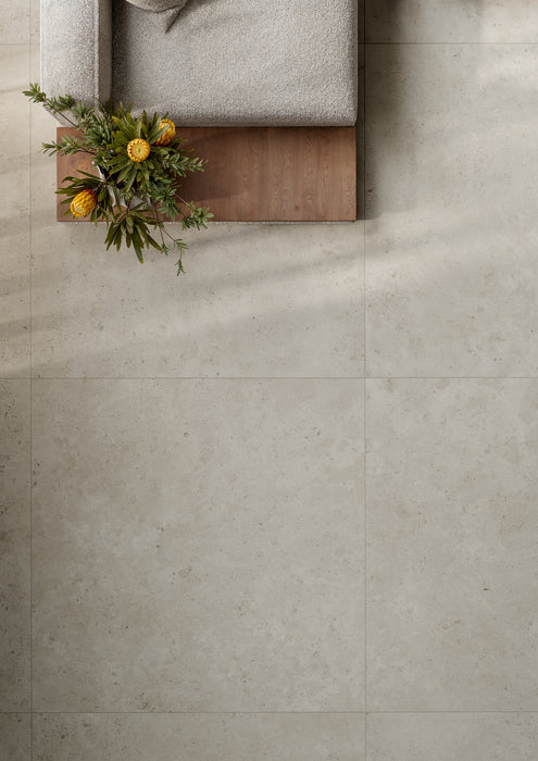 Lithoteke French Stone Matt 600x1200mm Floor/Wall Tile (1.44m2 per box)