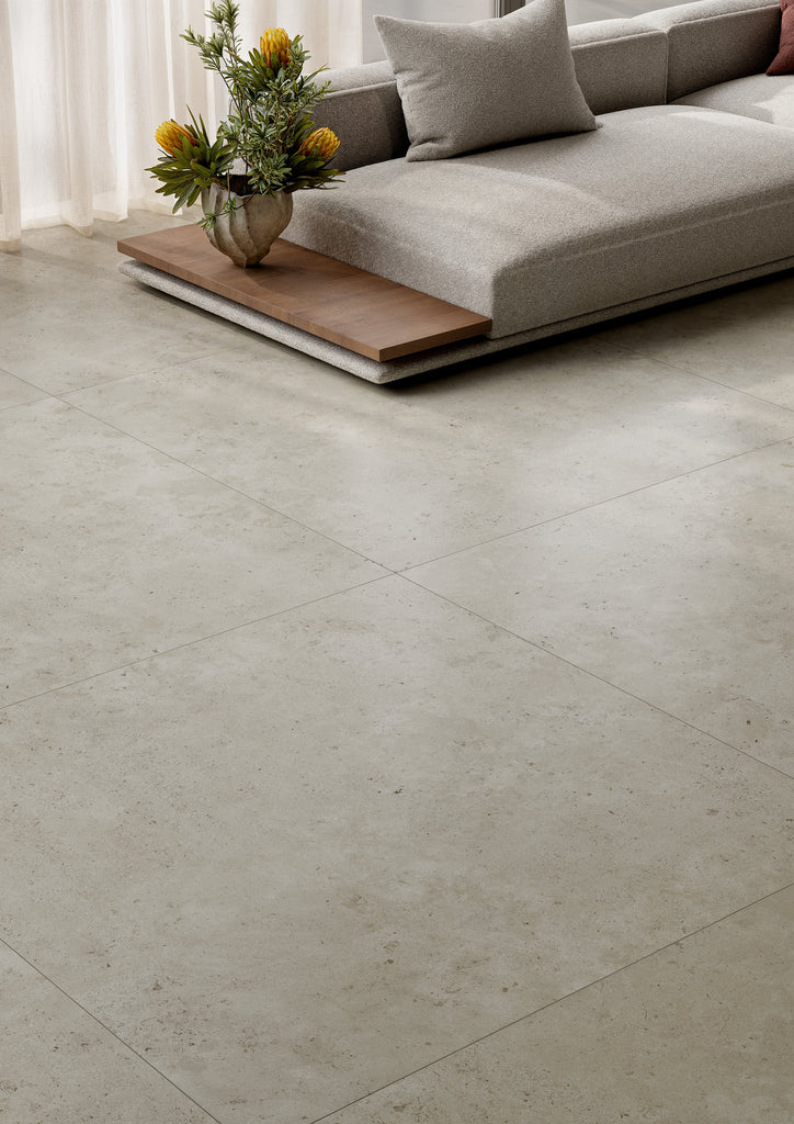 Lithoteke French Stone Honed 1200x1200mm Floor/Wall Tile (2.88m2 per box)